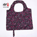 Waterproof 210d polyester strand pocket shopping bag